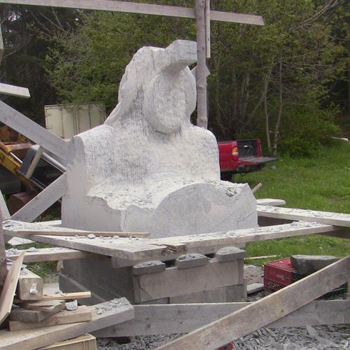 Sculpture for Lost to the Sea Monument  / sculpture - monument pour les noyés de Clare
